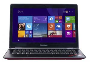 Lenovo YOGA 500 i7-5500U 8GB 14\ FHD 500+8GB HD5500 GT940M Win8.1 Czerwony 80N400A2PB 2Y