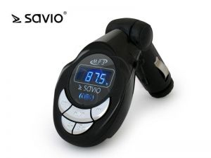Savio Transmiter FM TR-05 AUX,USB SD czarny