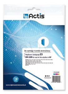 Actis KH-23R tusz trójkolorowy do drukarki HP (zamiennik HP 23 C1823D) Standard