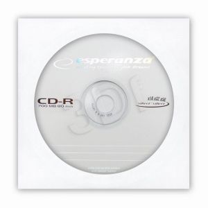 CD-R Esperanza 2098 Silver 700GB 52x 1szt. koperta