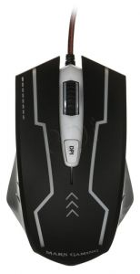 Tacens Mysz przewodowa optyczna MM2 5000dpi czarna- srebrna