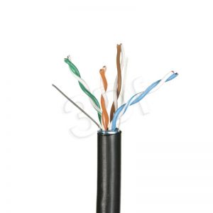 Kabel FTP Alantec KIF5OUT305 ( kat.5e PE 305m czarny )