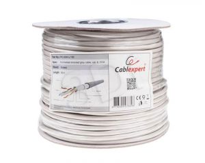 Kabel FTP Gembird ( kat.6 100m linka szary AWG24 CCA )