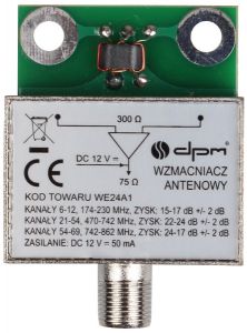 wzmacniacz antenowy ekranowany 24db  - możliwość montażu - zadzwoń: 34 333 57 04 - 37 sklepów w całe