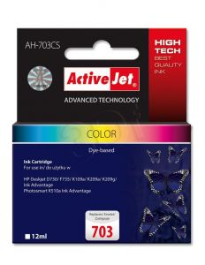 ActiveJet AH-703CS tusz trójkolorowy do drukarki HP (zamiennik HP 703 CD888AE) Premium Standard