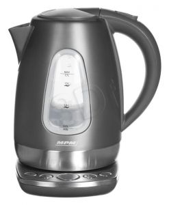Czajnik elektryczny MPM MCZ-57/G1 (1,7l 2200W beżowy-metaliczny) z regulacją temperatury