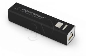 ESPERANZA POWER BANK ERG 2400mAh CZARNY EMP102K