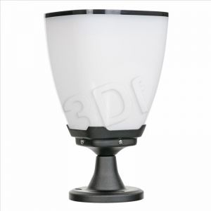 Lampa solarna ESL05 dioda LED, czarna