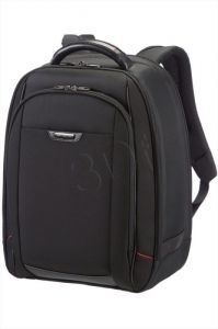 Samsonite Plecak na notebooka PRO-DLX4 (35V09007) 16 czarny z czerwonymi akcentami z metalowym log