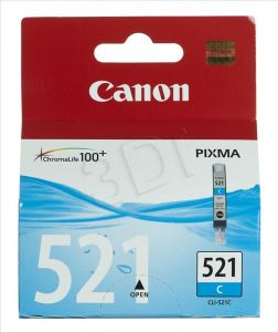 CANON Tusz Niebieski CLI-521C=CLI521C=2934B001, 350 str., 9 ml