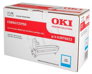 OKI Bęben Niebieski C5850/5950=43870023=C5850, C5950, MC560, 20000 str.