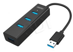 Koncentrator USB Unitek Y-3089 4 PORTY, BEZ ZASILACZA
