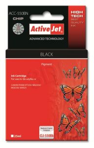 ActiveJet ACC-550BN tusz czarny do drukarki Canon (zamiennik Canon PGI-550Bk) Supreme/ chip