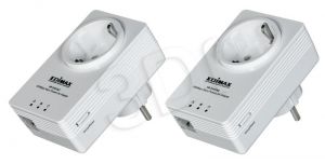 Edimax HP-5101ACK Powerline 500Mb/s 2szt. 1x100Mb/s Gniazdo AC (Pass Through 230V)