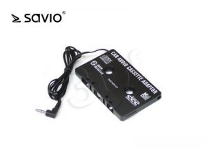 Savio Kaseta- adapter samochodowy TR-07 Czarny