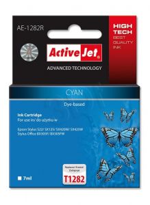 ActiveJet AE-1282R tusz cyan do drukarki Epson (zamiennik Epson T1282) Premium