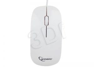 GEMBIRD MYSZ MUS-103-W OPTYCZNA 1200DPI USB BIAŁA