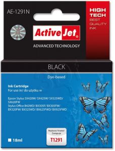 ActiveJet AE-1291N tusz czarny do drukarki Epson (zamiennik Epson T1291) Supreme