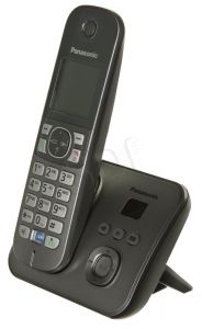 Panasonic Telefon bezprzewodowy KX-TG 6821PDM czarno-szary
