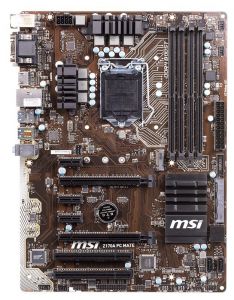 MSI Płyta główna Z170A PC MATE LGA 1151 ATX