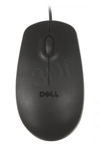 DELL Mysz przewodowa optyczna MS111 1000dpi czarna