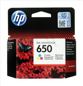HP Tusz Kolor HP650=CZ102AE, 200 str.
