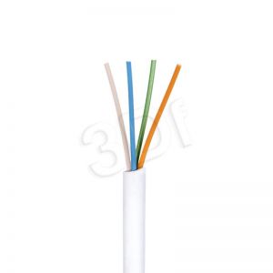Kabel domofonowy, alarmowy Madex YTDY 4x0,5 ( 100m biały )