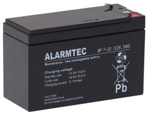 akumulator alarmtec serii bp 12v 7ah - możliwość montażu - zadzwoń: 34 333 57 04 - 37 sklepów w całe
