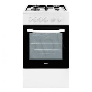 Kuchnia Beko CSM 52020 DW (Płyta Gazowa Piekarnik Elektryczny szer. 500mm Biały)