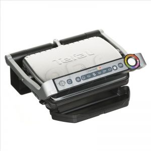 Grill elektryczny Tefal OptiGrill (2000W stołowy-zamykany, Inox-czarny)