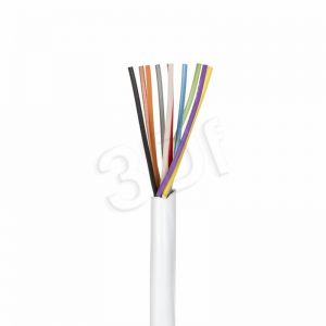 Kabel domofonowy, alarmowy Madex YTDY 10x0,5 ( 100m biały )