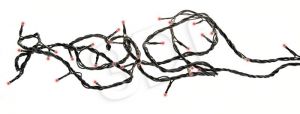 Activejet Lampki choinkowe AJE-CHAIN100 (100 LED czerwony 10m) czarny przewód