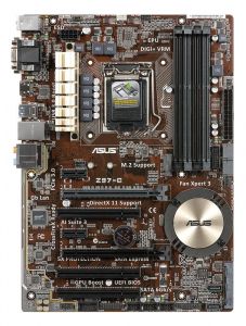ASUS Z97-C Z97 LGA1150 (PCX/DZW/VGA/GLAN/SATA3/USB3/RAID/DDR3/CROSSFIRE)
