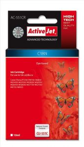 ActiveJet AC-551CR tusz cyan do drukarki Canon (zamiennik Canon CLI-551C) Premium/ chip