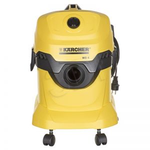 Odkurzacz Karcher WD 4 (1.348-111.0) (z workiem lub bez 1000W czarno-żółty)