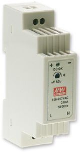 zasilacz mean well dr-15-12 7071 - możliwość montażu - zadzwoń: 34 333 57 04 - 37 sklepów w całej po