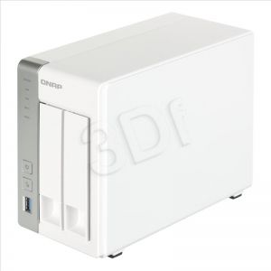 Serwer NAS QNAP TS-231 (Tower HDD 2szt. Pamięć RAM 512MB Freescale ARMv7 Cortex-A9 dual-core 1.2GHz)