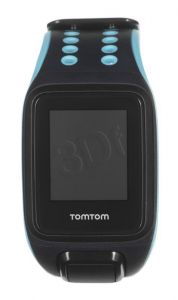 Tomtom zegarek sportowy Runner 2 Music+HP L ciemnobłękitny/jasnobłękitny
