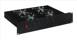 Triton panel wentylacyjny 19\  na 4 wentyllatory z termostatem RAB-CH-X02