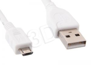 Kabel Gembird ( micro USB - USB 1m biały )