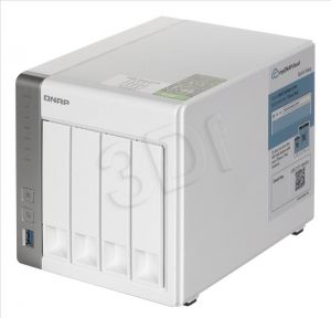 Serwer NAS QNAP TS-431+ (Tower HDD 4szt. Pamięć RAM 1GB Annapurna Labs Alpine AL-212 dual-core 1.4GH