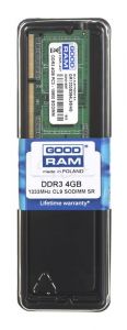 GOODRAM SO-DIMM DDR3 4096MB PC1333 CL9 512x8
