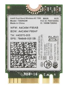 KARTA WI-FI INTEL DB WIRELESS-AC 7260 2x2 AC+BT M.2