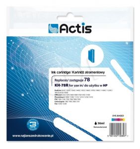 Actis KH-78R tusz trójkolorowy do drukarki HP (zamiennik HP 78 C6578D) Standard