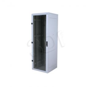 Triton Szafa rack 19 stojąca RMA-22-A61-CAX-A1 (22U, 600x1000mm, trzypunktowe zawiasy, przeszklone