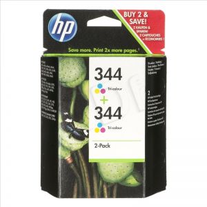 HP Tusz HP344x2=C9505EE, Zestaw 2xKolor, 2xC9363EE