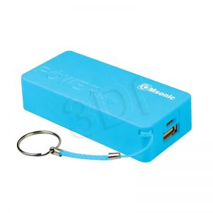 MSONIC POWER BANK 5000MAH, LI-ION MY2580B NIEBIESKI