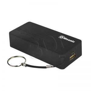 MSONIC POWER BANK 5000MAH, LI-ION MY2580K CZARNY