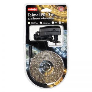 Taśma LED AJE-Z180L3528WCI 3m z zas. b.zimna IP65