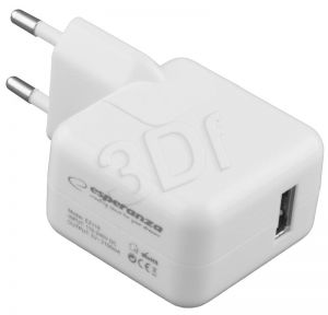Esperanza Ładowarka sieciowa EZ119 1xUSB 2100mA